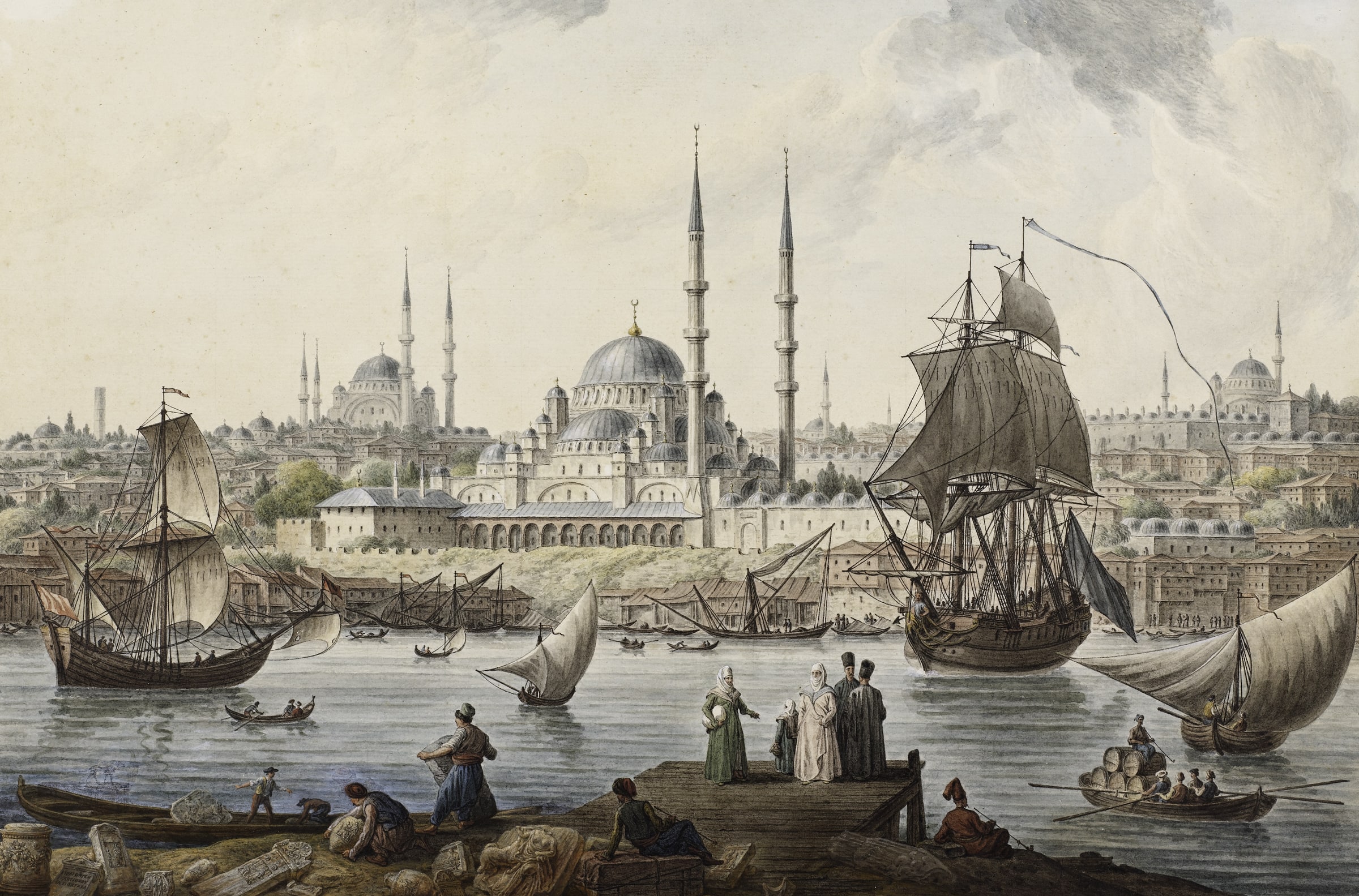 Yeni Cami ve İstanbul Limanı