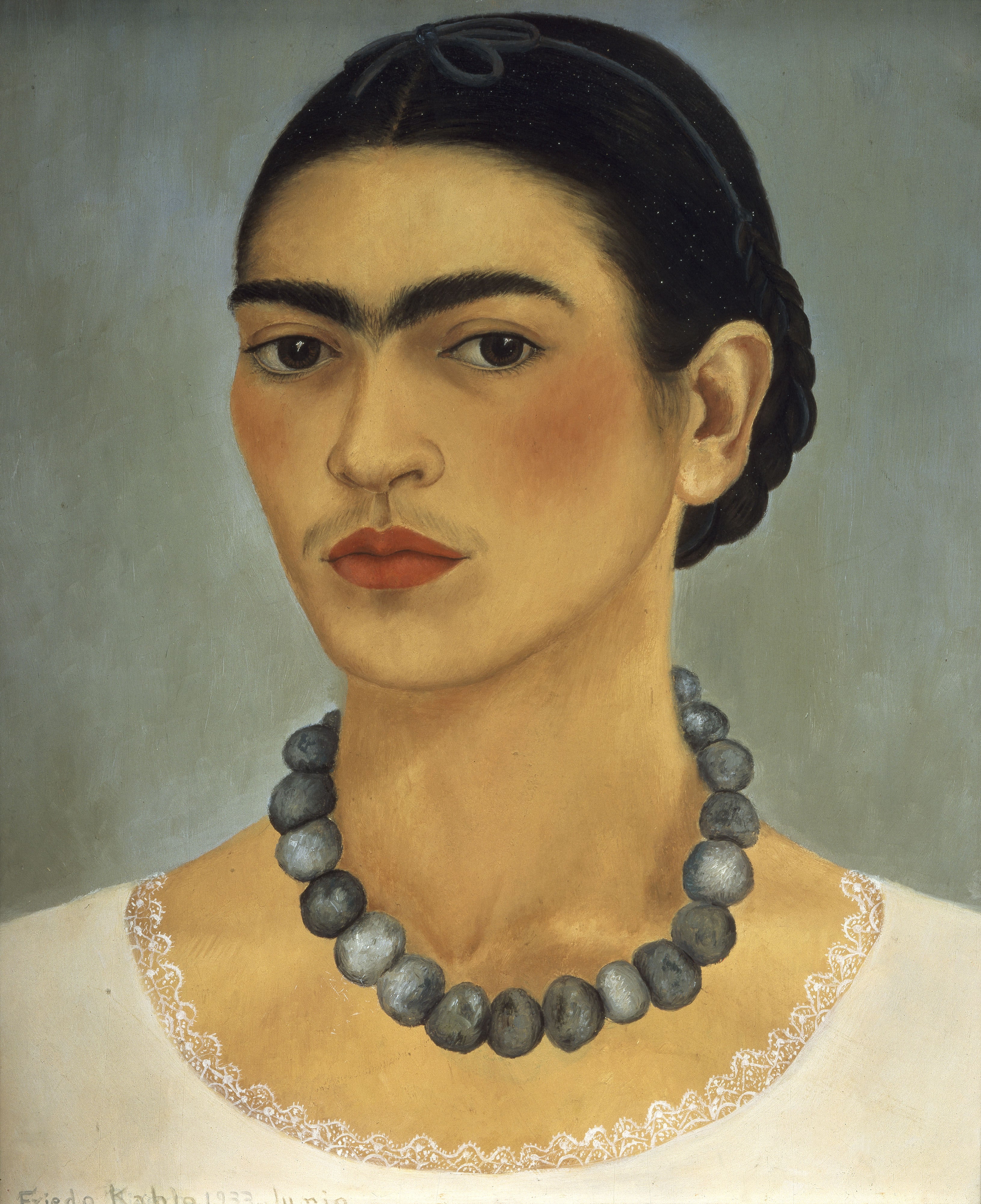 Frida Kahlo, Kolyeli Otoportre