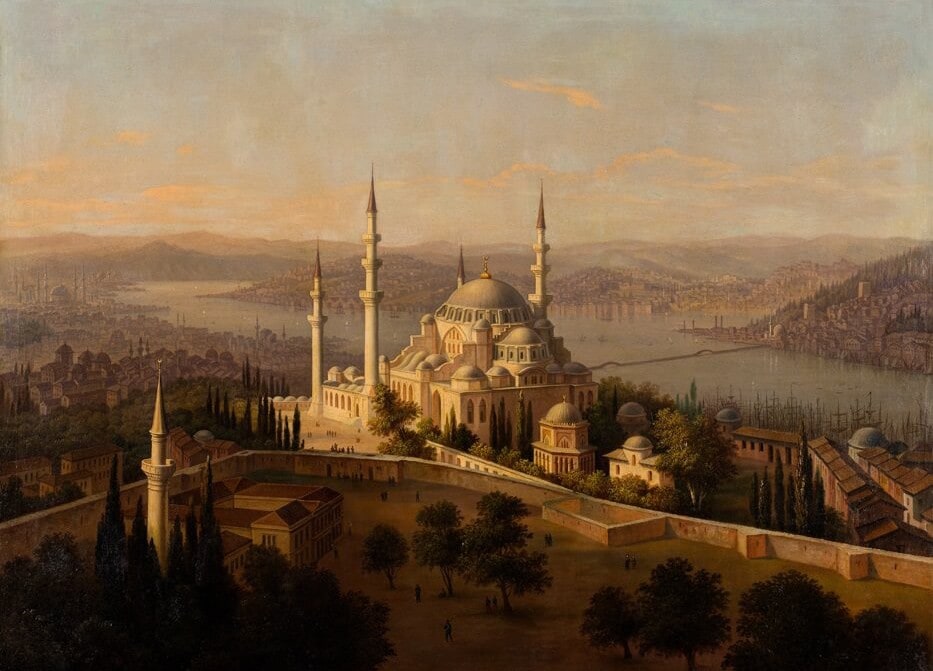 18 ve 19. Yüzyıl Resimlerinde Camiler
